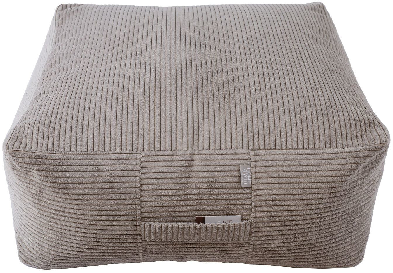 Pouf Hyper | size: Width: 80cm, Height: 30cm, Depth: 80cm | color: Gray | image: 2 | variant: 1006088