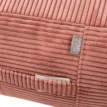 Pouf Hyper | size: Width: 80cm, Height: 30cm, Depth: 80cm | color: Pink | image: 3 | variant: 1006087