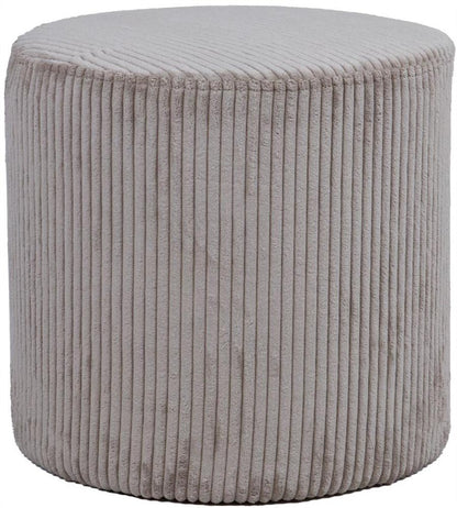 Pouf Ines | size: Width: 41cm, Height: 40.5cm, Depth: 41cm | color: Gray | image: 1 | variant: 1006094