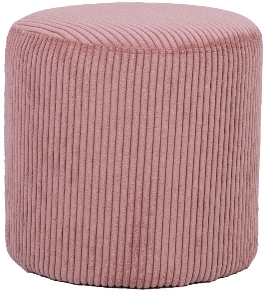 Pouf Ines | size: Width: 41cm, Height: 40.5cm, Depth: 41cm | color: Pink | image: 1 | variant: 1006092