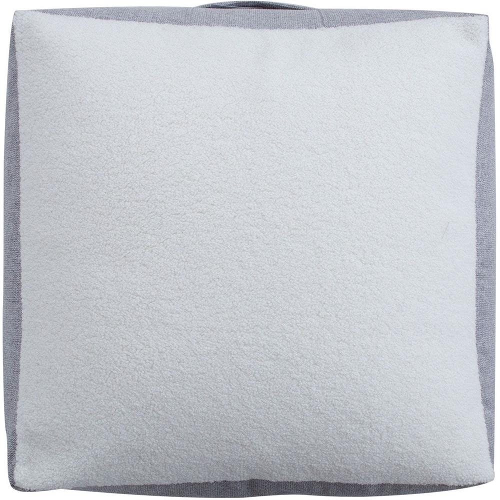 Pouf Lamb Bag 1 | size: Width: 80cm, Height: 30cm, Depth: 80cm | color: Gray | image: 2 | variant: 1006113