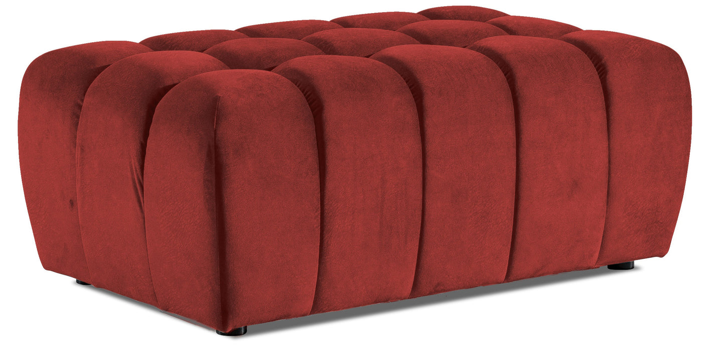 Pouf Lazaro | size: Width: 102cm, Height: 40cm, Depth: 64cm | color: Dora | image: 0 | variant: 1005861