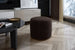Pouf Linsy | size: Width: 40cm, Height: 43cm, Depth: 40cm | color: Monolith | image: 1 | variant: 1005872