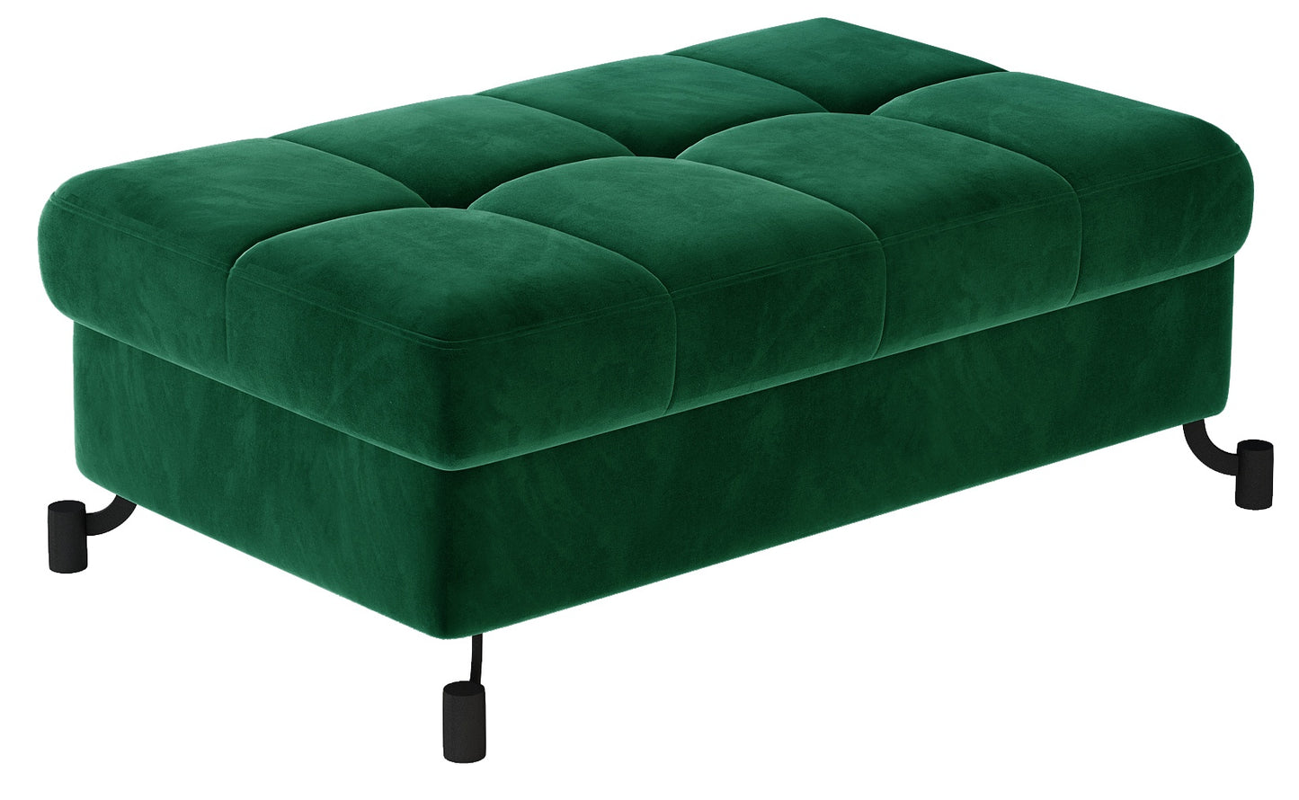 Pouf Lorelle | size: Width: 100cm, Height: 45cm, Depth: 70cm | color: Kronos | image: 0 | variant: 1005884