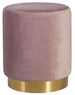 Pouf Nelson | size: Width: 35cm, Height: 42cm, Depth: 35cm, Diameter: 35cm | color: Pink | image: 0 | variant: 1001401