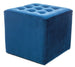 Pouf Peterborough | size: Width: 39cm, Height: 34cm, Depth: 39cm | color: Blue | image: 0 | variant: 1004283