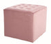 Pouf Peterborough | size: Width: 39cm, Height: 34cm, Depth: 39cm | color: Pink | image: 0 | variant: 1004284