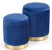 Pouf Terni | size: Width: 38cm, Height: 31cm, Depth: 38cm, Diameter: 38-44cm | color: Blue | image: 0 | variant: 1003095