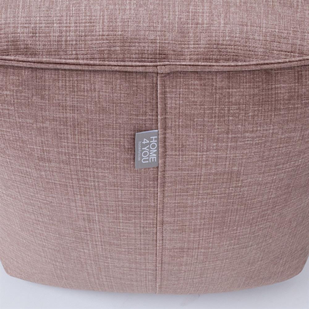 Pouf Voss | size: Width: 55cm, Height: 45cm, Depth: 55cm | color: Pink | image: 2 | variant: 1006152