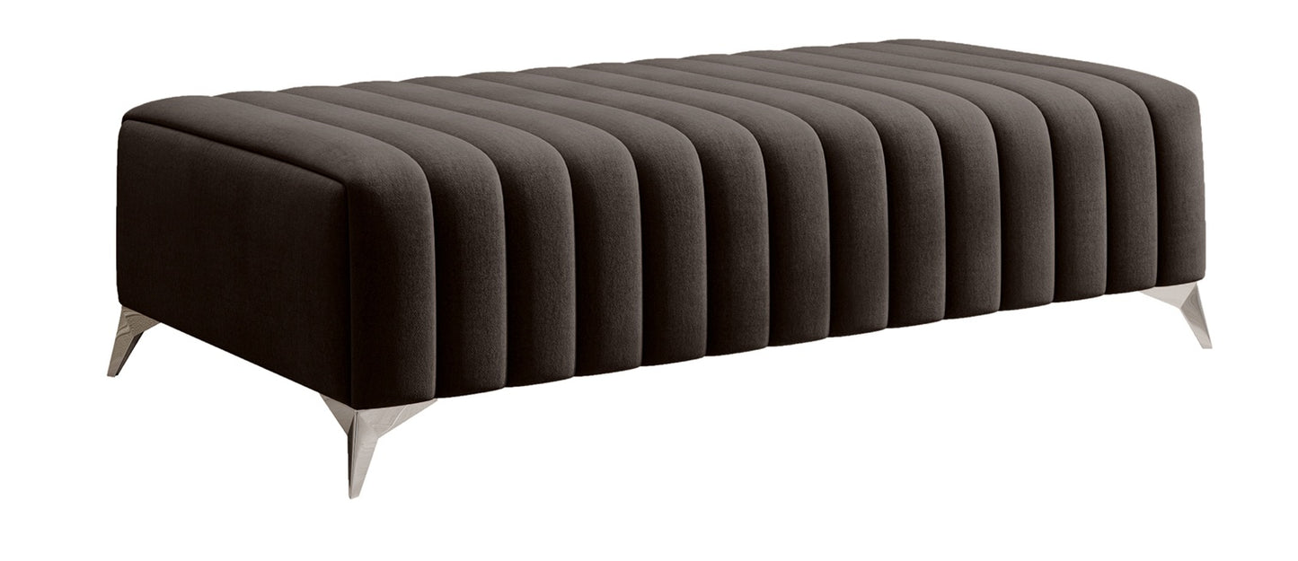 Pouf West London | size: Width: 132cm, Height: 36cm, Depth: 64cm | color: Nube | image: 0 | variant: 1010339