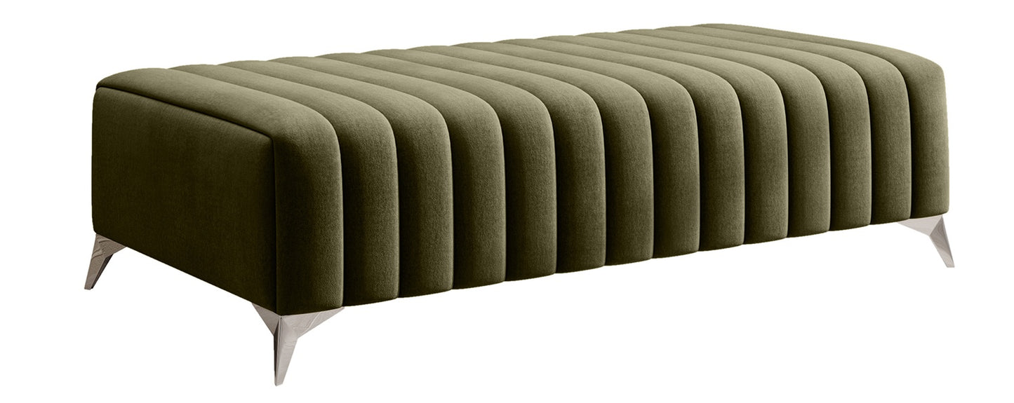 Pouf West London | size: Width: 132cm, Height: 36cm, Depth: 64cm | color: Nube | image: 0 | variant: 1010341