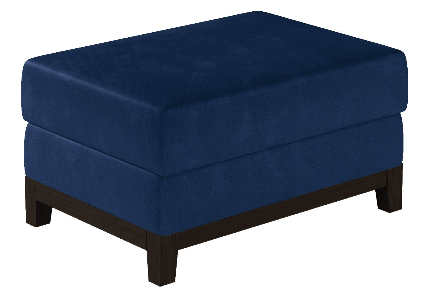 Pouf West Maidenhead | size: Width: 100cm, Height: 41cm, Depth: 70cm | color: Blue | image: 0 | variant: 1010502