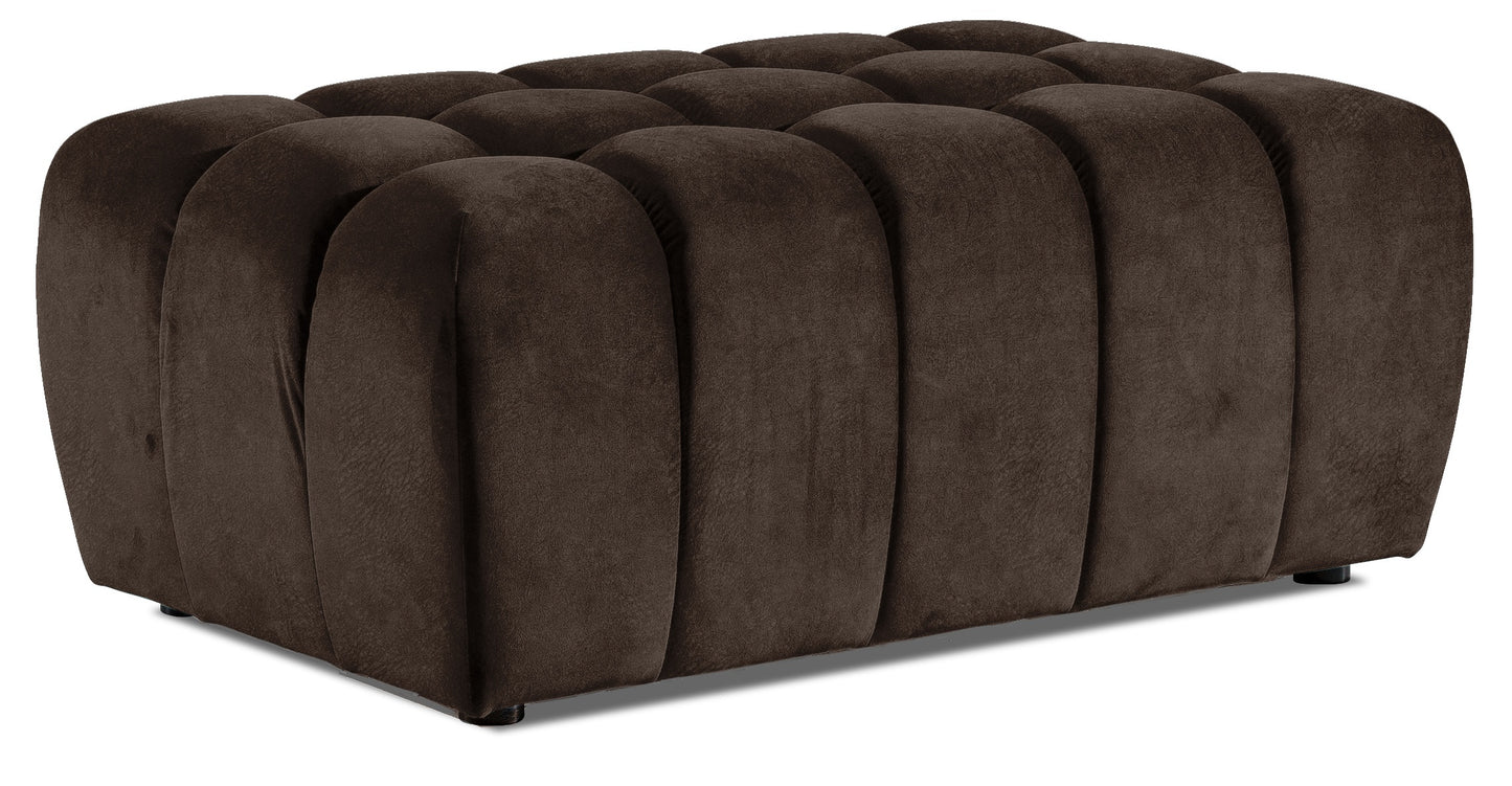 Pouf West Orebro | size: Width: 102cm, Height: 40cm, Depth: 64cm | color: Dora | image: 0 | variant: 1010356