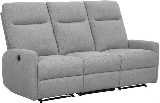 Recliner East Tangier | size: Length: 97cm, Height: 110cm, Depth: 192cm | color: Gray | image: 0 | variant: 1006308