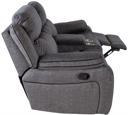 Recliner Gentry 1 | size: Length: 68cm, Height: 105cm, Depth: 190cm | color: Gray | image: 4 | variant: 1017629