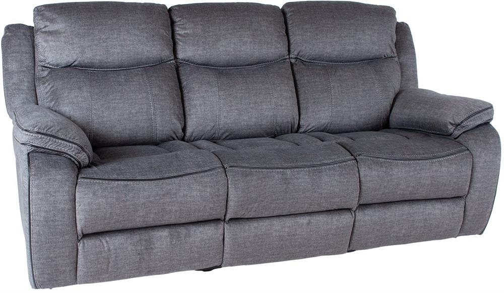 Recliner Gentry | size: Length: 98cm, Height: 105cm, Depth: 213cm | color: Gray | image: 0 | variant: 1017628