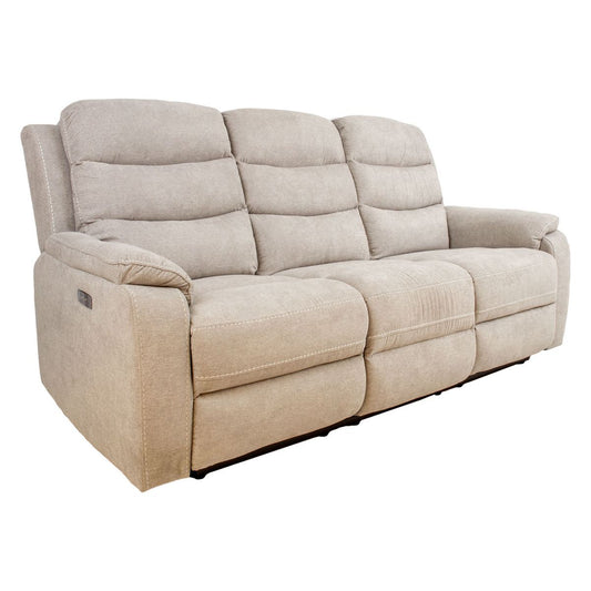 Recliner Mimi | size: Width: 208cm, Height: 102cm, Depth: 93cm | color: Beige | image: 1 | variant: 1000319