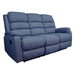 Recliner - Sofa Lincoln | size: Width: 187cm, Height: 103cm, Depth: 95cm | color: Blue | image: 1 | variant: 1000106