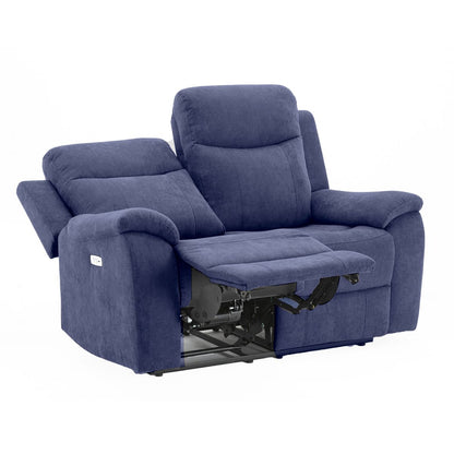 Recliner - Sofa Warwick | size: Width: 155cm, Height: 103cm, Depth: 96cm | color: Blue | image: 4 | variant: 1000096