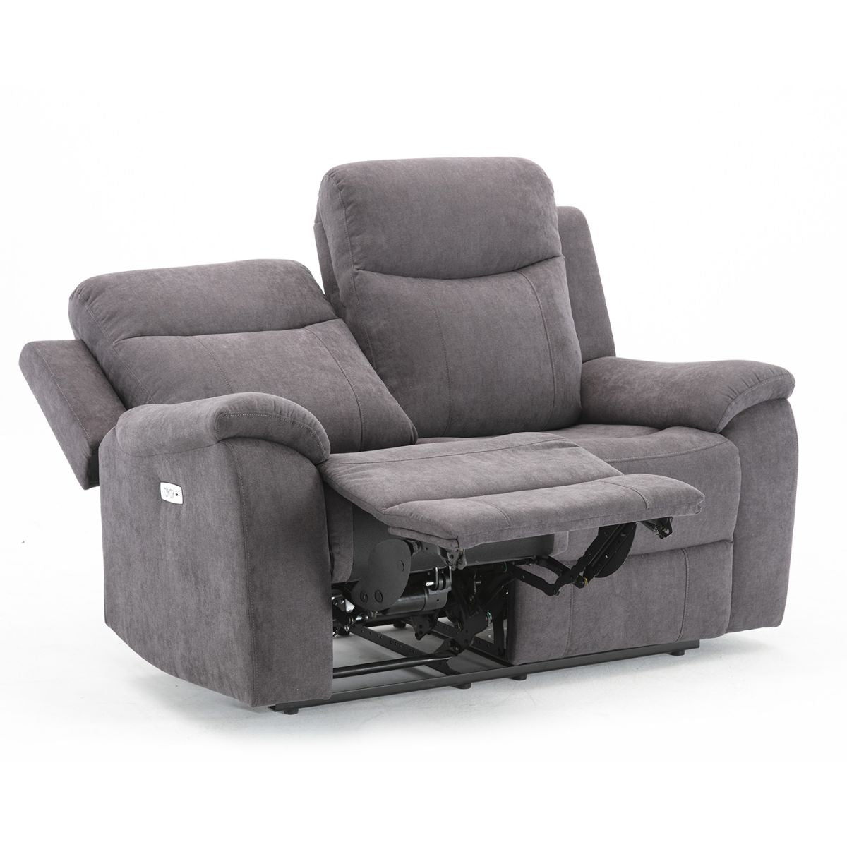 Recliner - Sofa Warwick | size: Width: 155cm, Height: 103cm, Depth: 96cm | color: Gray | image: 4 | variant: 1000097