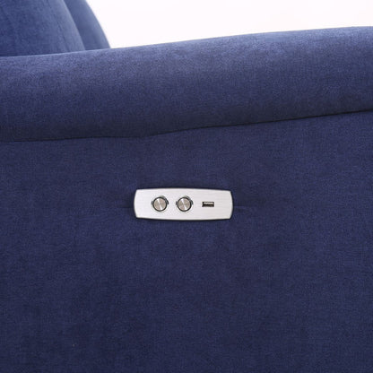 Recliner - Sofa Warwick | size: Width: 209cm, Height: 102cm, Depth: 96cm | color: Blue | image: 5 | variant: 1005037