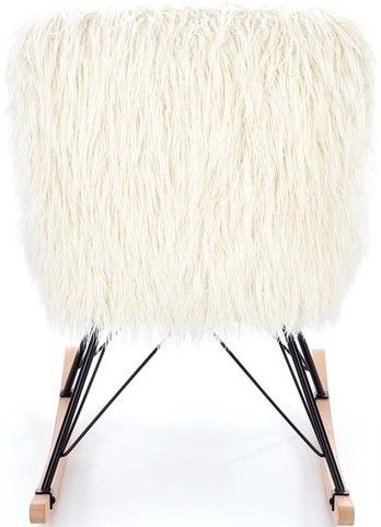 Rocking Chair Austin | size: Width: 72cm, Height: 100cm, Depth: 94cm | color: White | image: 6 | variant: 1012510