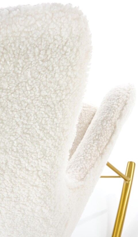 Rocking Chair Liberto | size: Width: 72cm, Height: 106cm, Depth: 100cm | color: White | image: 7 | variant: 1012513