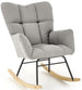 Rocking Chair Rieti | size: Width: 70cm, Height: 94cm, Depth: 97cm | color: Gray | image: 0 | variant: 1003080