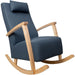 Rocking Chair Ross | size: Width: 65.5cm, Height: 104cm, Depth: 102cm | color: Blue | image: 1 | variant: 1001389
