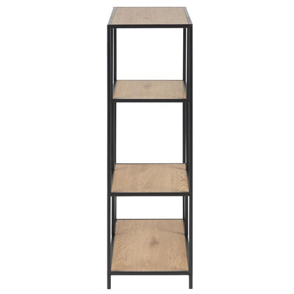 Shelf Aberystwyth | size: Width: 77cm, Height: 114cm, Depth: 35cm | color: Black | image: 3 | variant: 1000168