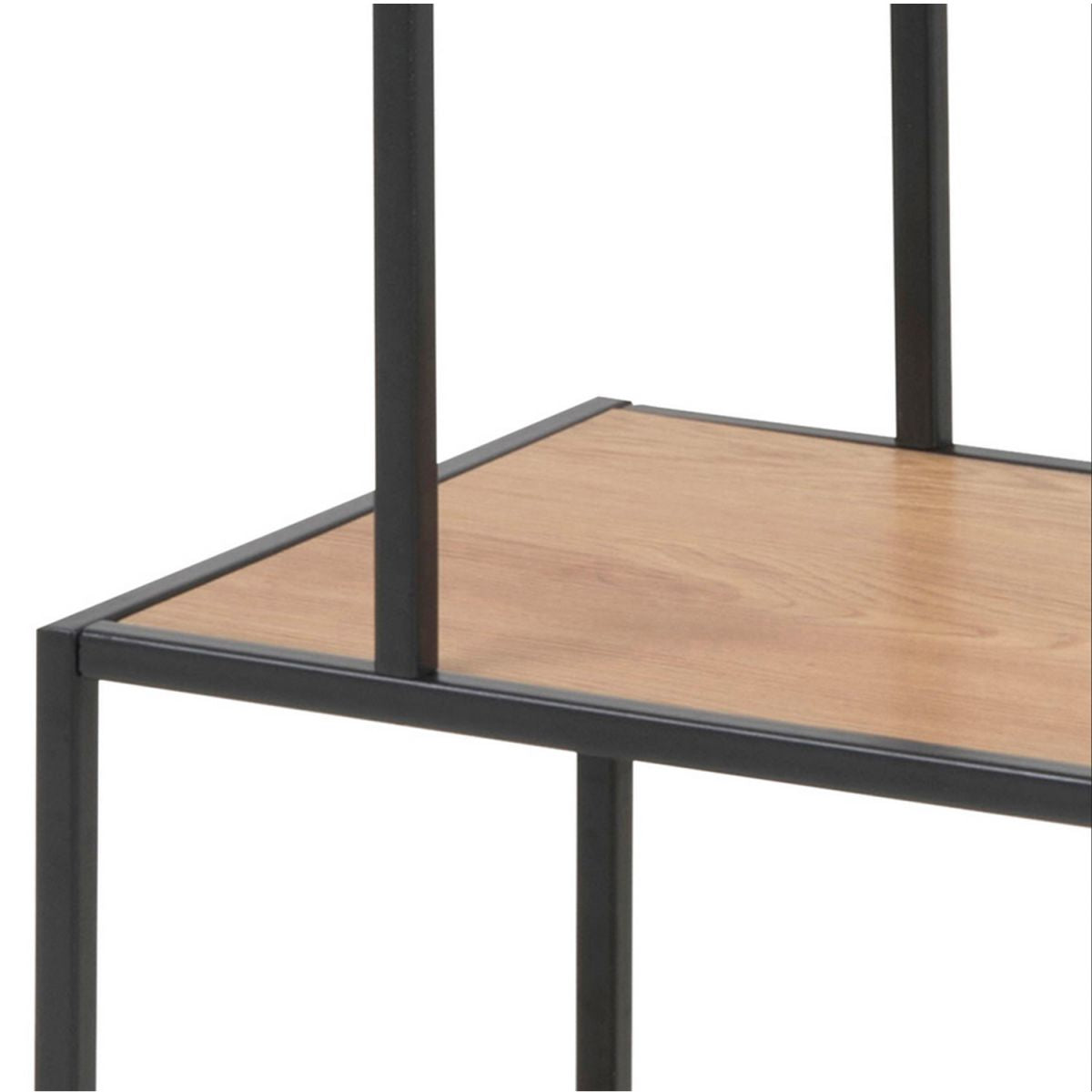 Shelf Aberystwyth | size: Width: 77cm, Height: 114cm, Depth: 35cm | color: Black | image: 4 | variant: 1000168