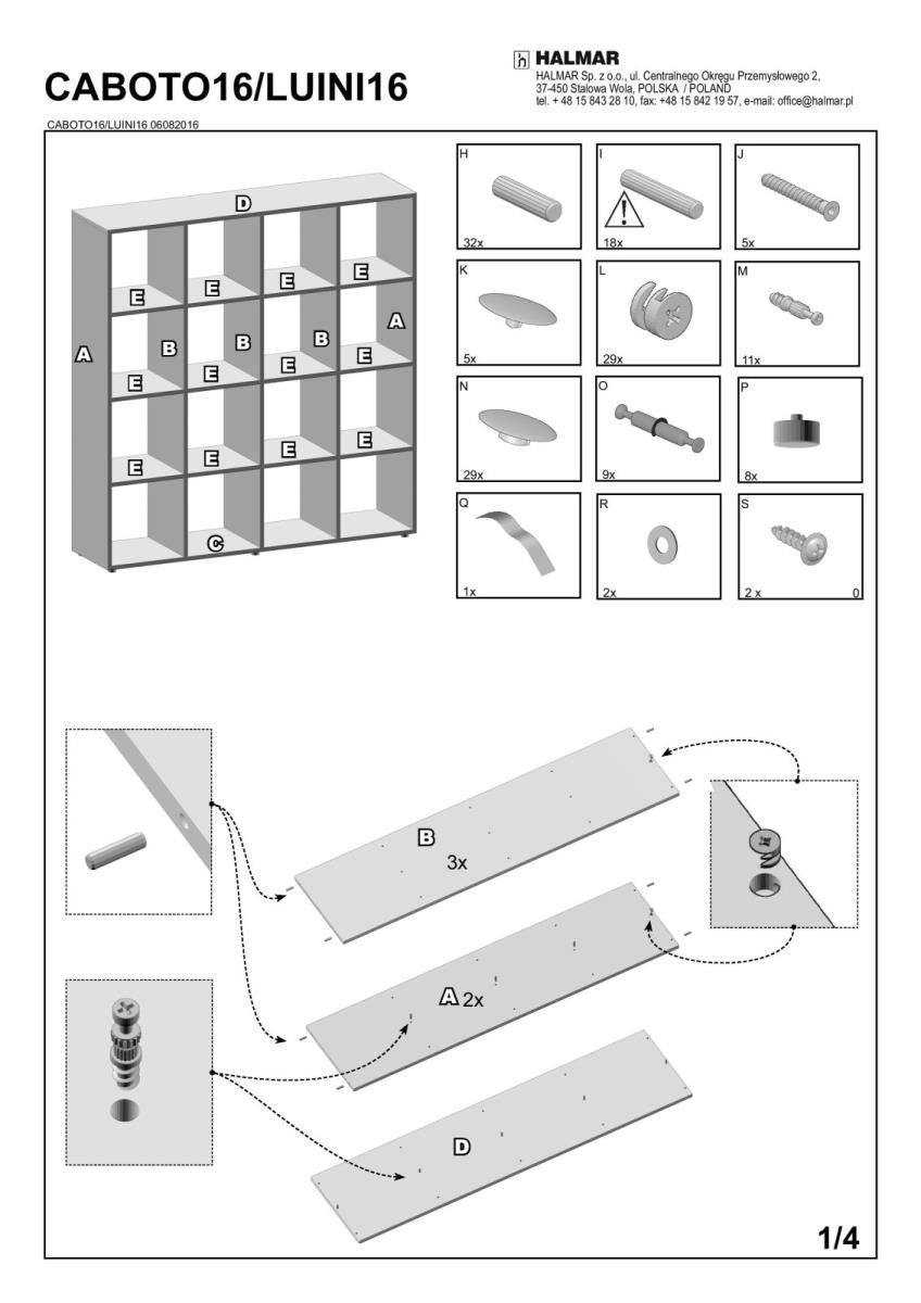 Shelf Caboto 1 | size: Width: 139cm, Height: 144cm, Depth: 33cm | color: White | image: 1 | variant: 1010884