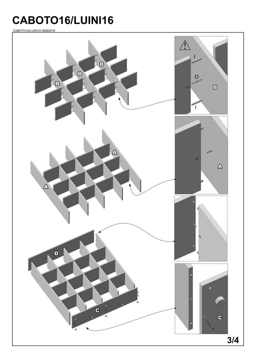 Shelf Caboto 1 | size: Width: 139cm, Height: 144cm, Depth: 33cm | color: White | image: 3 | variant: 1010884