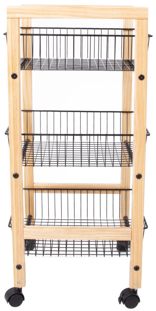 Shelf East Carmarthen | size: Width: 32cm, Height: 81cm, Depth: 37cm | color: Black/Oak | image: 2 | variant: 1005712
