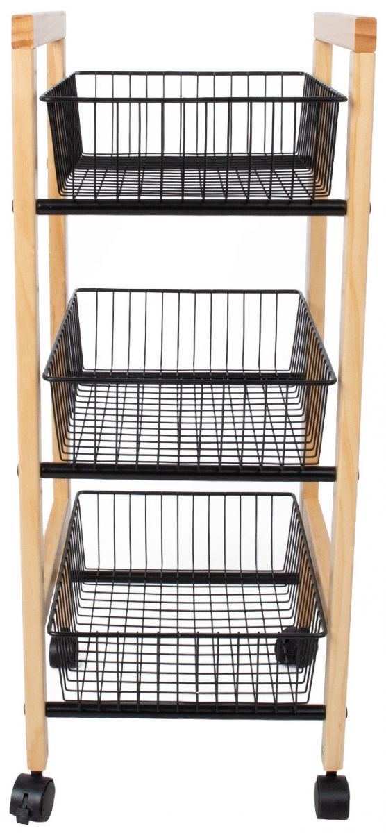 Shelf East Carmarthen | size: Width: 32cm, Height: 81cm, Depth: 37cm | color: Black/Oak | image: 3 | variant: 1005712