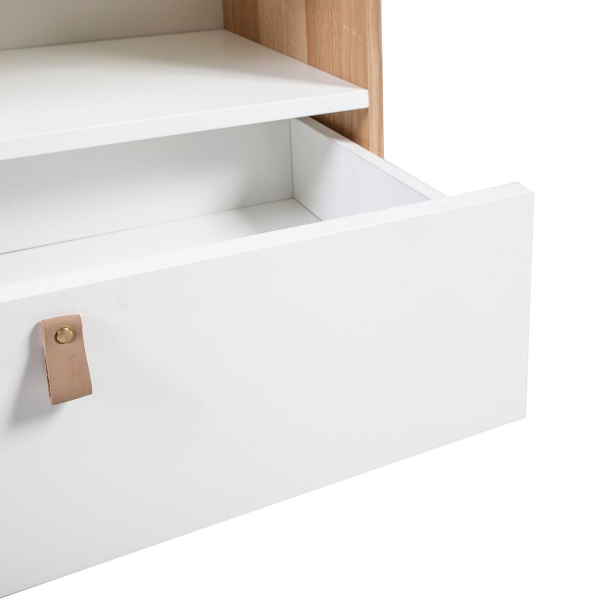 Shelf East Northampton | size: Width: 80cm, Height: 140cm, Depth: 40cm | color: White | image: 2 | variant: 1004984