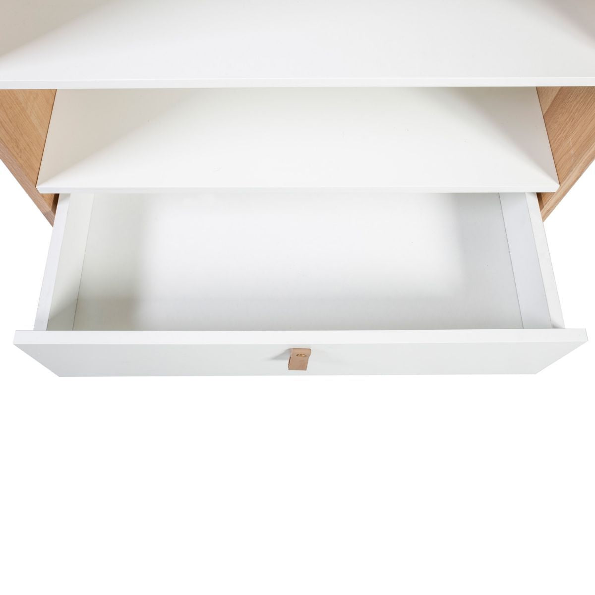 Shelf Helena White | size: Width: 80cm, Height: 140cm, Depth: 40cm | color: White | image: 3 | variant: 1010894