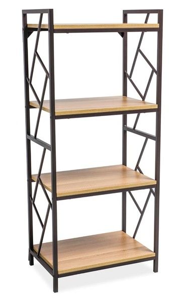 Shelf West Warsaw | size: Width: 60cm, Height: 140cm, Depth: 40cm | color: Oak | image: 0 | variant: 1007599