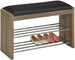 Shoe Cabinet Beno | size: Width: 79.5cm, Height: 50cm, Depth: 30cm | color: Oak | image: 1 | variant: 1000559