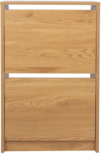 Shoe Cabinet East Rakvere | size: Length: 18cm, Width: 49cm, Height: 84cm | color: Oak | image: 4 | variant: 1005956