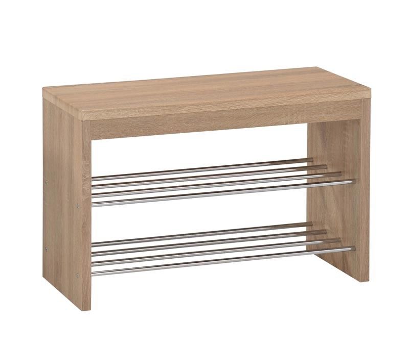 Shoe Rack ST7 | size: Width: 80cm, Height: 50cm, Depth: 30cm | color: Metal | image: 1 | variant: 1010911