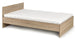 Single Bed Copenhagen | size: Length: 205cm, Width: 125cm, Height: 70cm | color: Oak | image: 1 | variant: 1003407