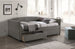 Single Bed East Cambridge | size: Length: 222cm, Width: 98cm, Height: 81cm | color: Gray | image: 1 | variant: 1004590