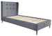 Single Bed Estella | size: Length: 219cm, Width: 102cm, Height: 113cm | color: Gray | image: 0 | variant: 1010212