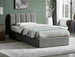 Single Bed Montreal | size: Length: 215cm, Width: 97cm, Height: 79cm | color: Gray | image: 0 | variant: 1010268