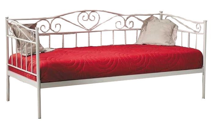 Single Bed Myanmar | size: Length: 208cm, Width: 96cm, Height: 100cm | color: White | image: 1 | variant: 1010240
