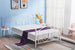 Single Bed Panama | size: Length: 209cm, Width: 124cm, Height: 93cm | color: White | image: 1 | variant: 1010200
