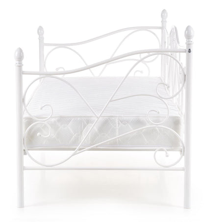 Single Bed Sumatra | size: Length: 210cm, Width: 99cm, Height: 89cm | color: White | image: 6 | variant: 1010206