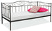 Single Bed Wickford | size: Length: 208cm, Width: 96cm, Height: 100cm | color: Black | image: 1 | variant: 1004575