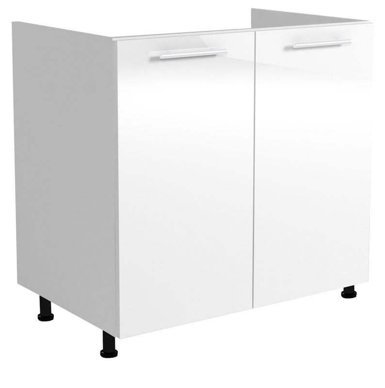 Sink Cabinet Vento 2 | size: Width: 82cm, Height: 52cm, Depth: 80cm | color: White | image: 1 | variant: 1000110